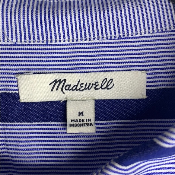 Madewell | Striped Button Down Top - Picture 13 of 15